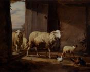 尤金 约瑟夫 维保盖文 : Sheep Returning From Pasture